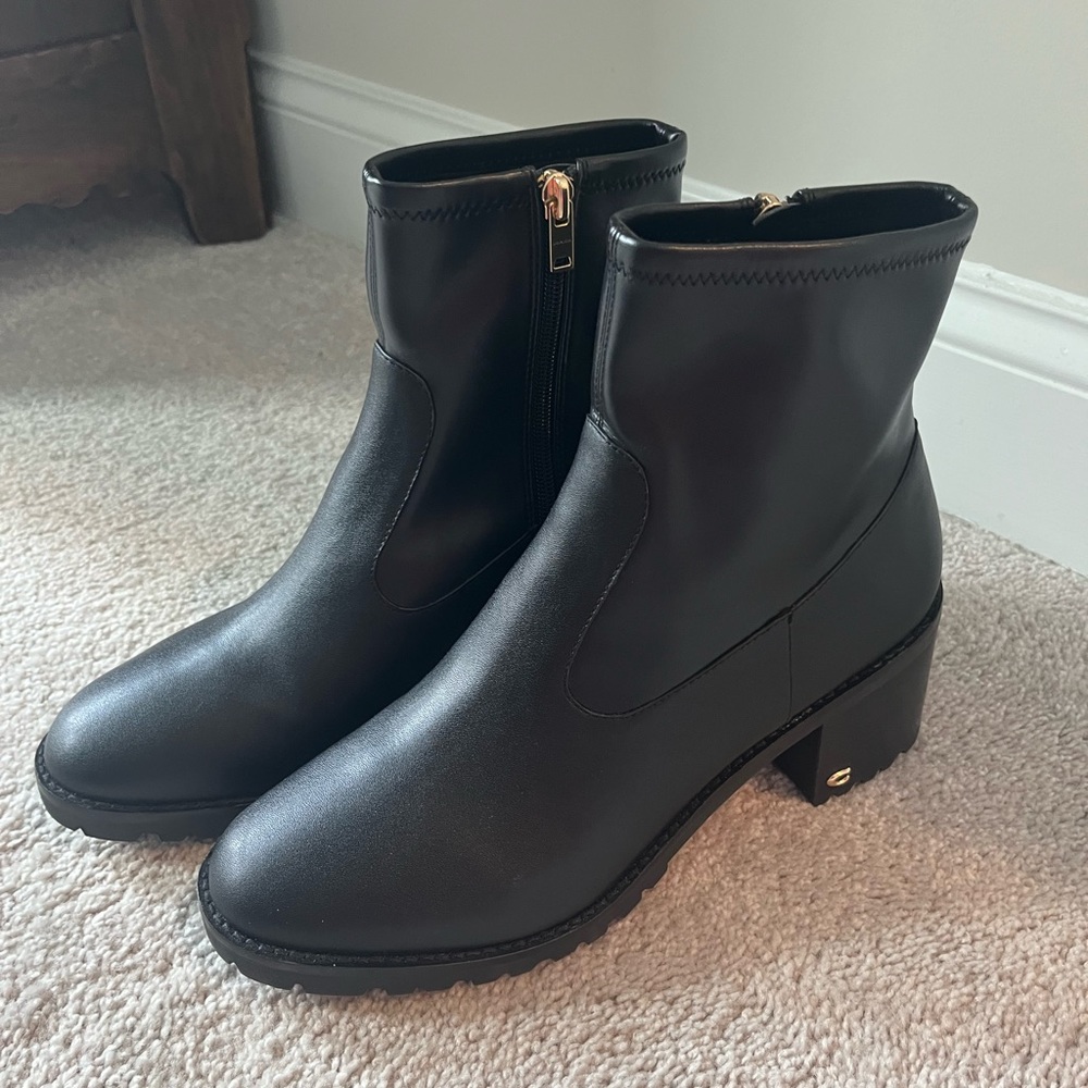 Black Coach Boots